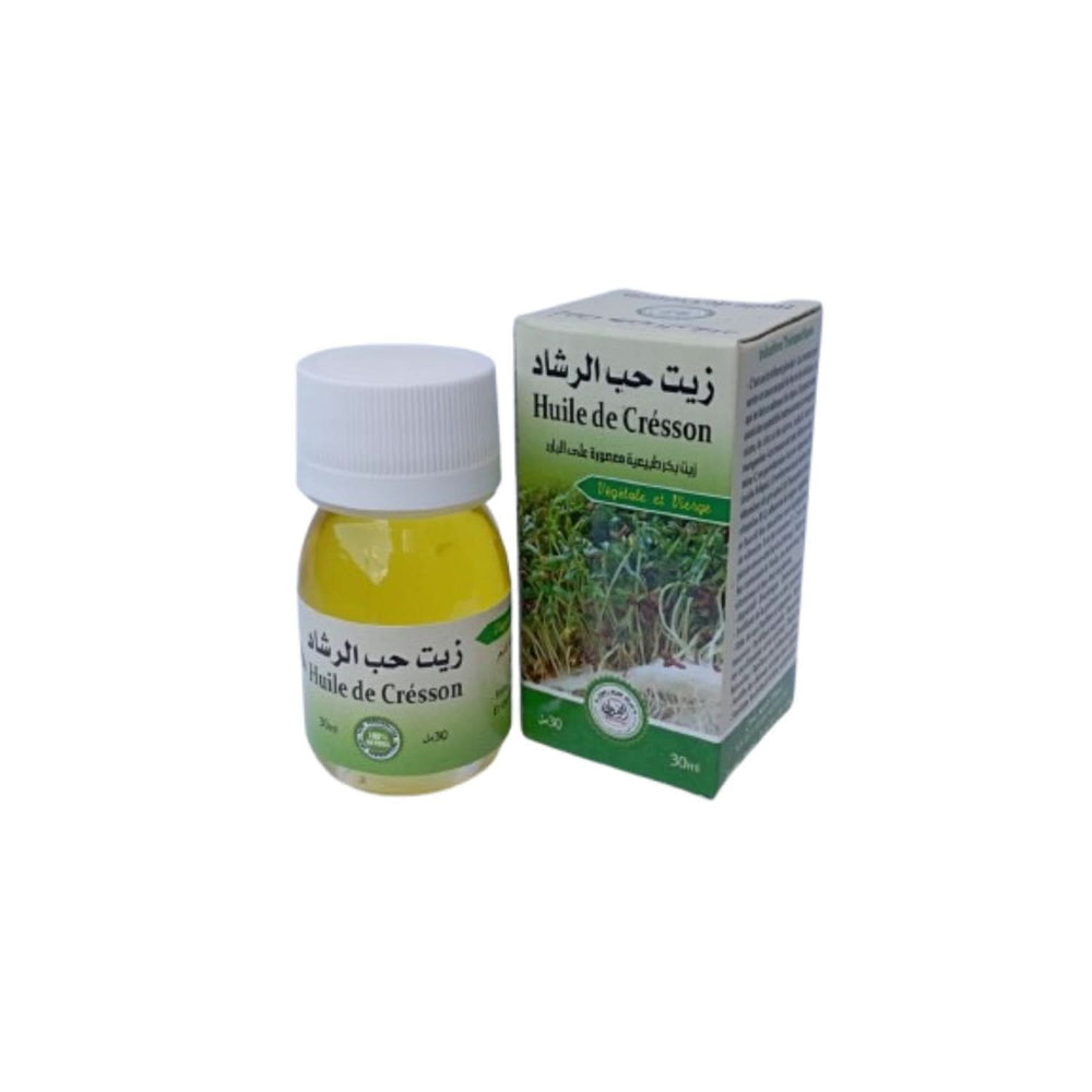 Huile de Cresson 30 ml – Cheveux & Bien-être
