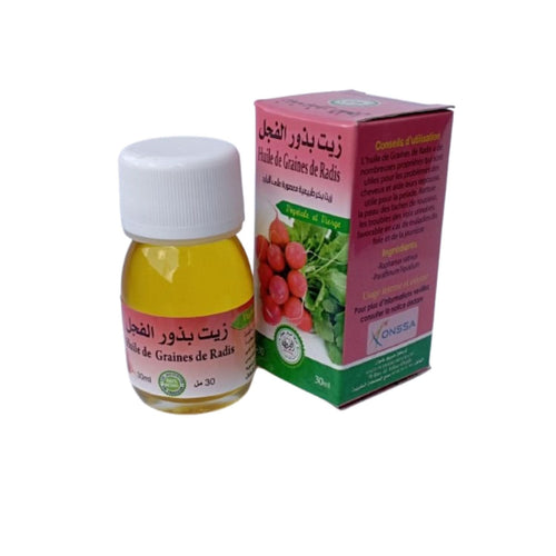Huile de Graines de Radis 30ml – Peau & Cheveux