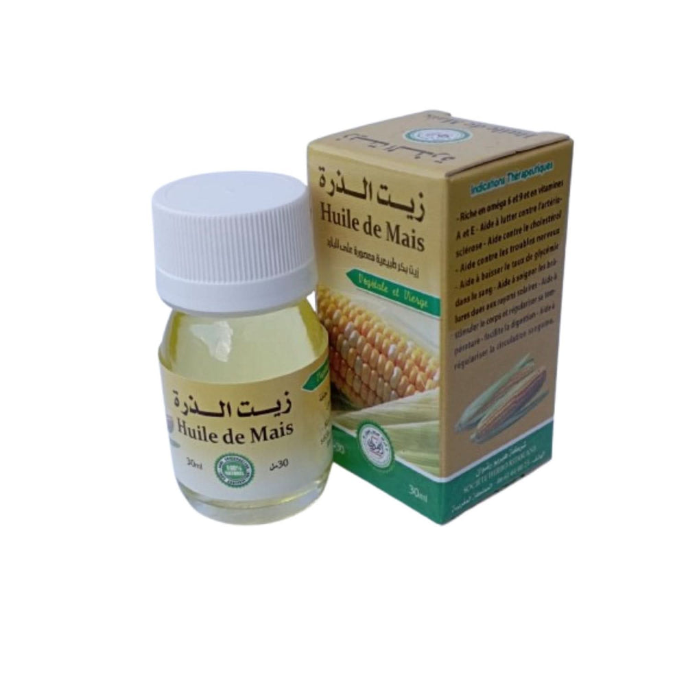 Huile de Maïs 100% Pure – Peau & Cheveux 30 ml