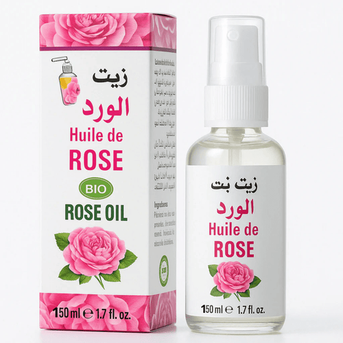 Huile de Rose Spray 120ml – Peau, cheveux & ongles