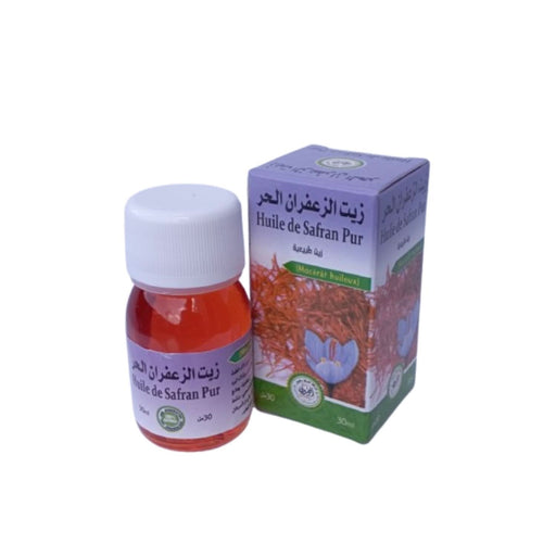 Huile de Safran 100% Naturelle 30ml – Peau & Cheveux