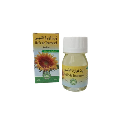 Huile de Tournesol Vierge 30ml – Hydratation peau et cheveux naturelle