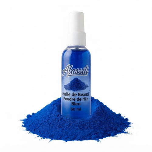 Huile de poudre de nila 60ml – Anti-Taches, Hydratation & Brillance | Peau, Corps & Cheveux