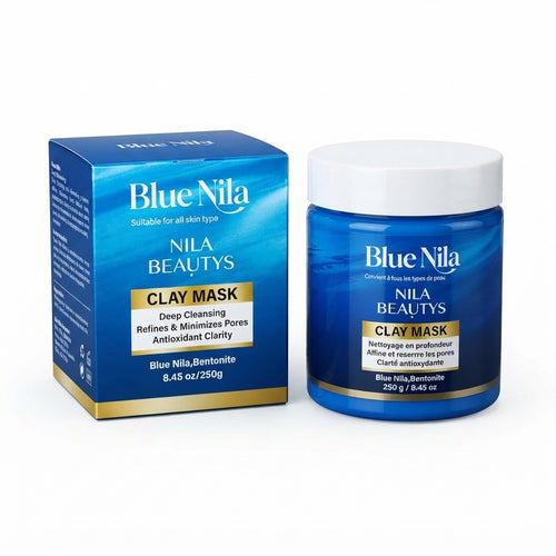 Masque Visage au Nila Bleu 250g | Éclat & Douceur