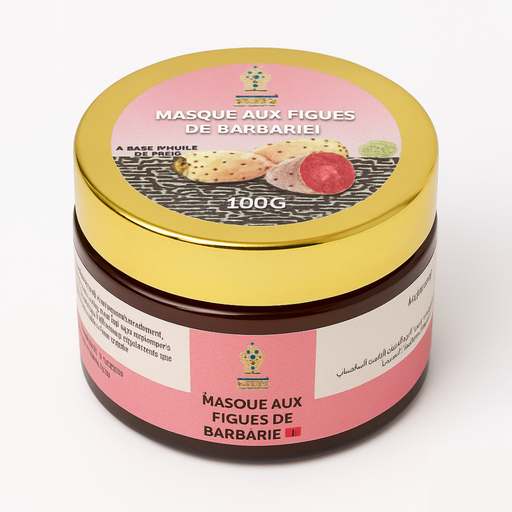 Masque aux Pépins de Figue de Barbarie – Soin régénérant & hydratant