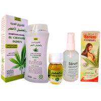 Pack au Chanvre – Shampoing, Huile 30ml, Sérum pour cheveux revitalisés