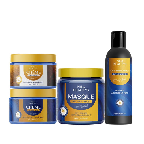 Pack au Nila 4 Produits – Soin Complet Corps & Visage