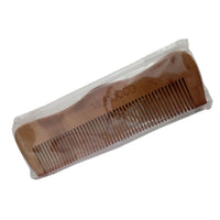 Peigne en Bois de Hêtre Naturel | Artisanat Marocain – Cheveux et Barbe
