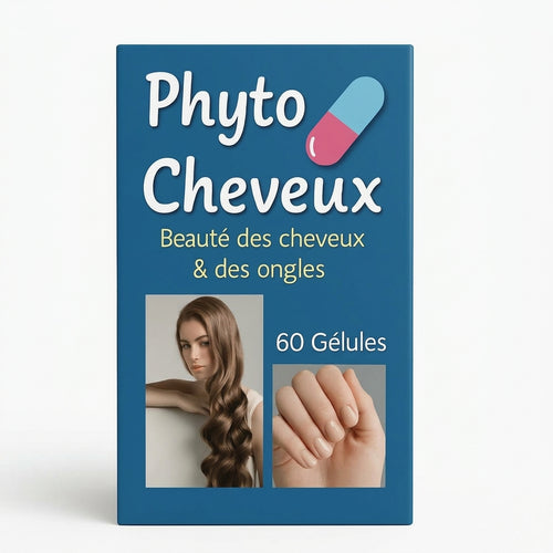 Phyto Cheveux 60 Gélules – Croissance, Force & Éclat Capillaire | Formule 100% Naturelle