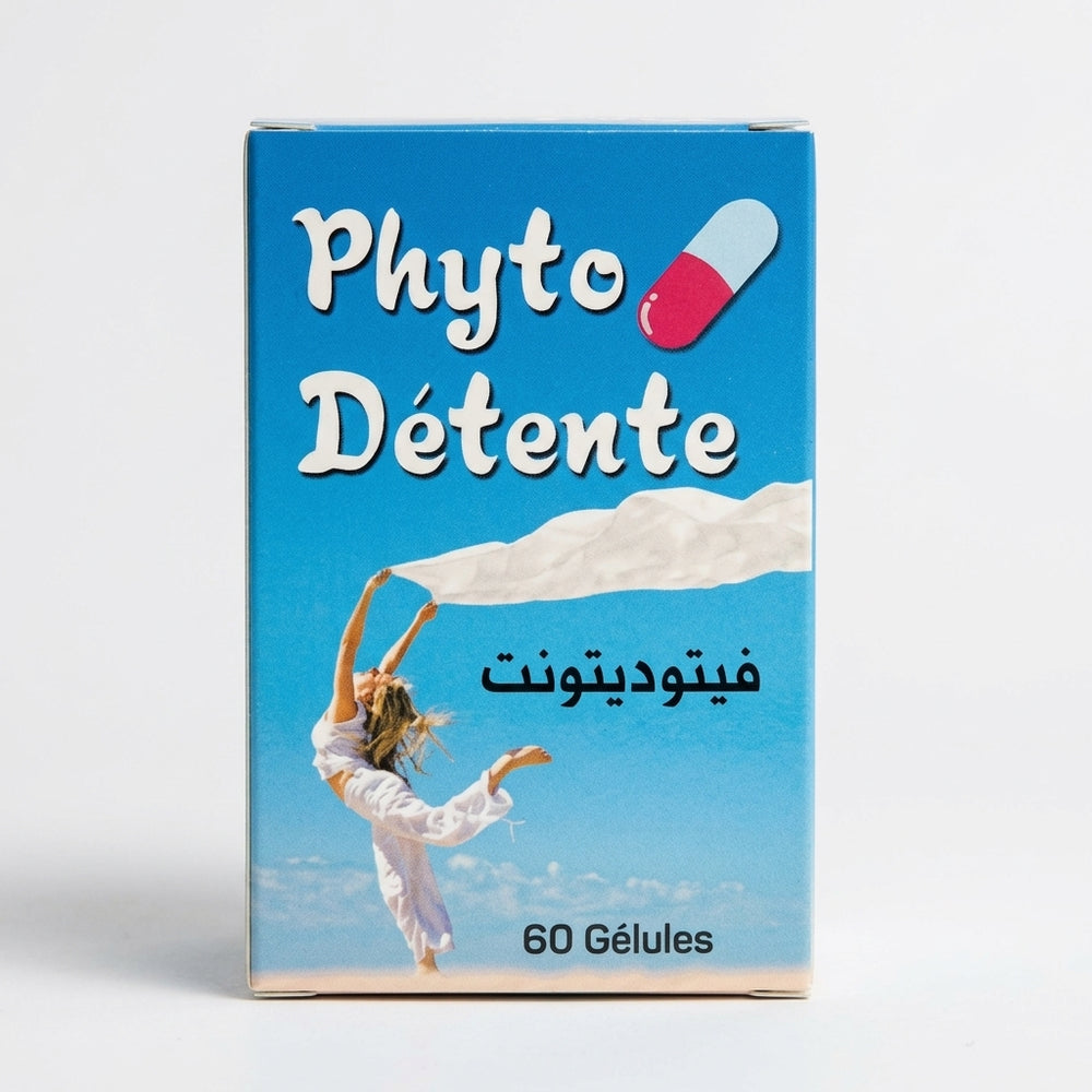 Phyto Relax 60 Gélules – Complément Alimentaire Formule Végétale | Routine Détente