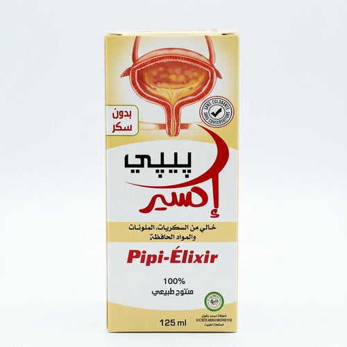 Pipi-Élixir 125ml – Solution Naturelle Sans Sucres Ajoutés | Soulagement & Bien-Être
