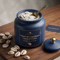 Poudre de Coquillage de Cauris – Soin Visage & Peau