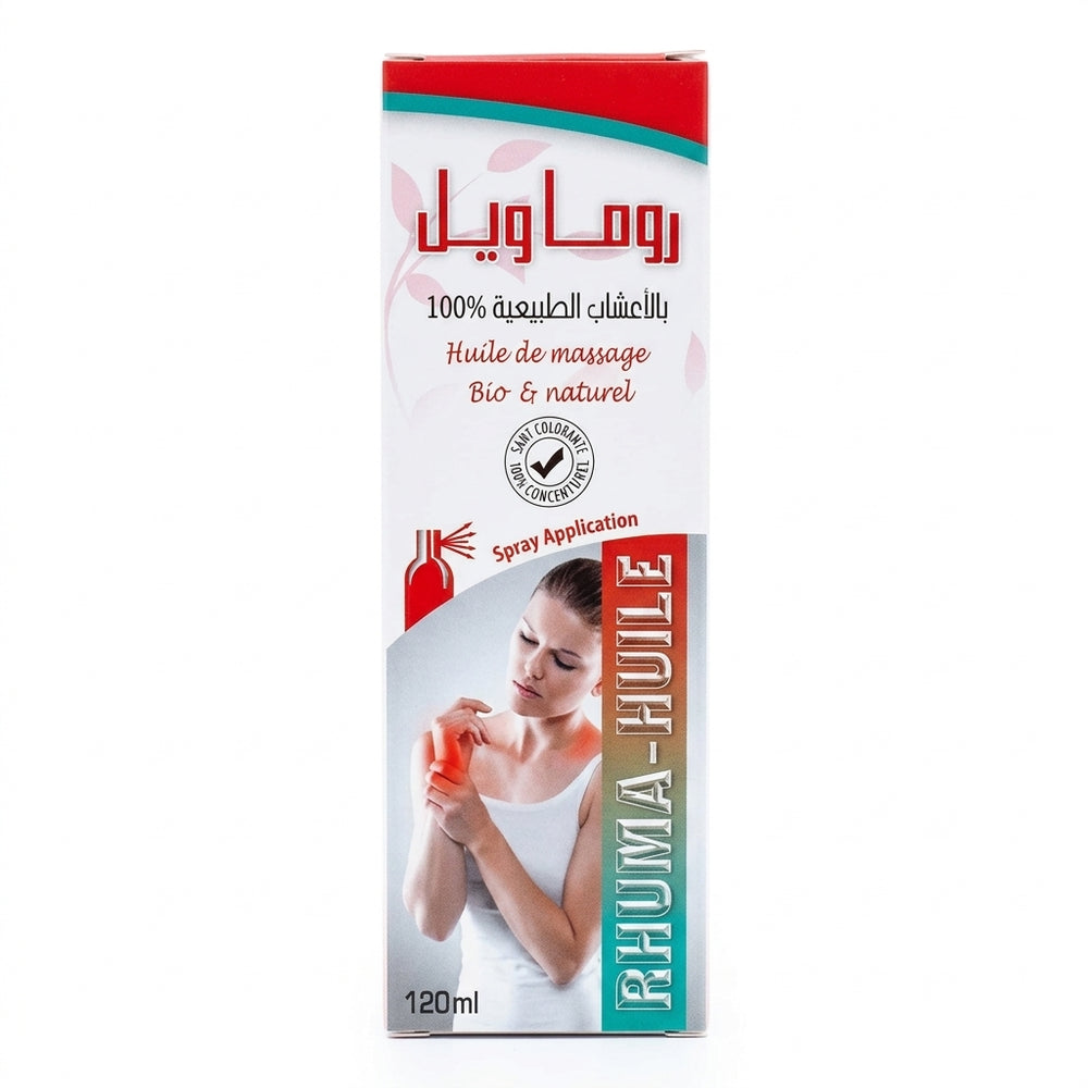Rauma Huile de Massage 125ml – Confort corporel et usage externe