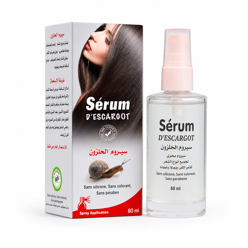 Sérum d’Escargot Cheveux 60ml | Soin Capillaire
