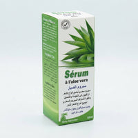 Sérum à l'Aloe Vera 60ml Maroc – adoucit & stimule la croissance