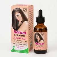 Sérum à la Kératine 60ml Maroc – dompte les cheveux crépus