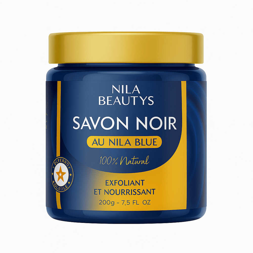 Savon Noir Beldi au Poudre de Nila 200g