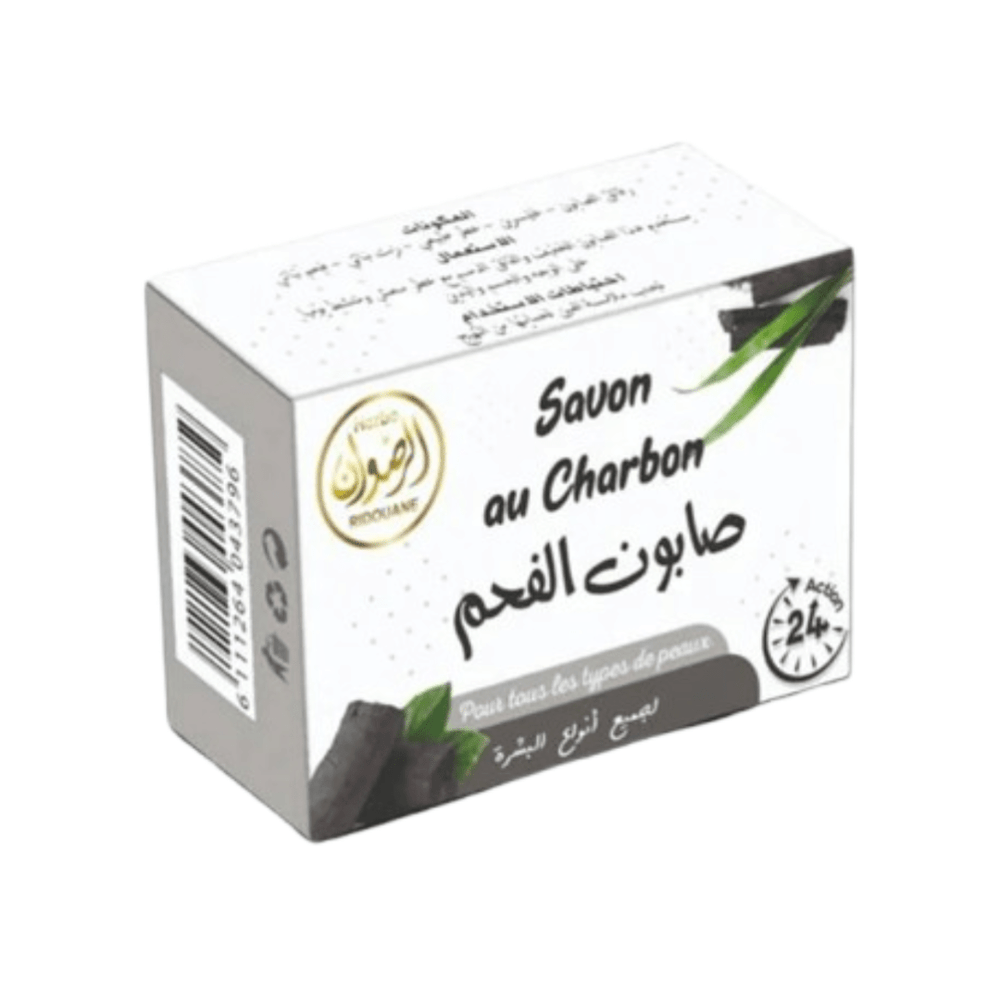 Savon au Charbon 100g – Nettoyage Profond & Purification | Tous Types de Peau