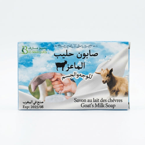 Savon au Lait de Chèvre 100g – Savon Naturel Hydratant & Apaisant | Tous Types de Peau