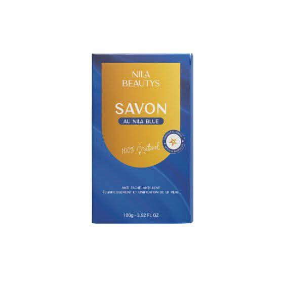 Savon au Nila Bleu 100g – Nettoyage Doux & Éclat du Teint