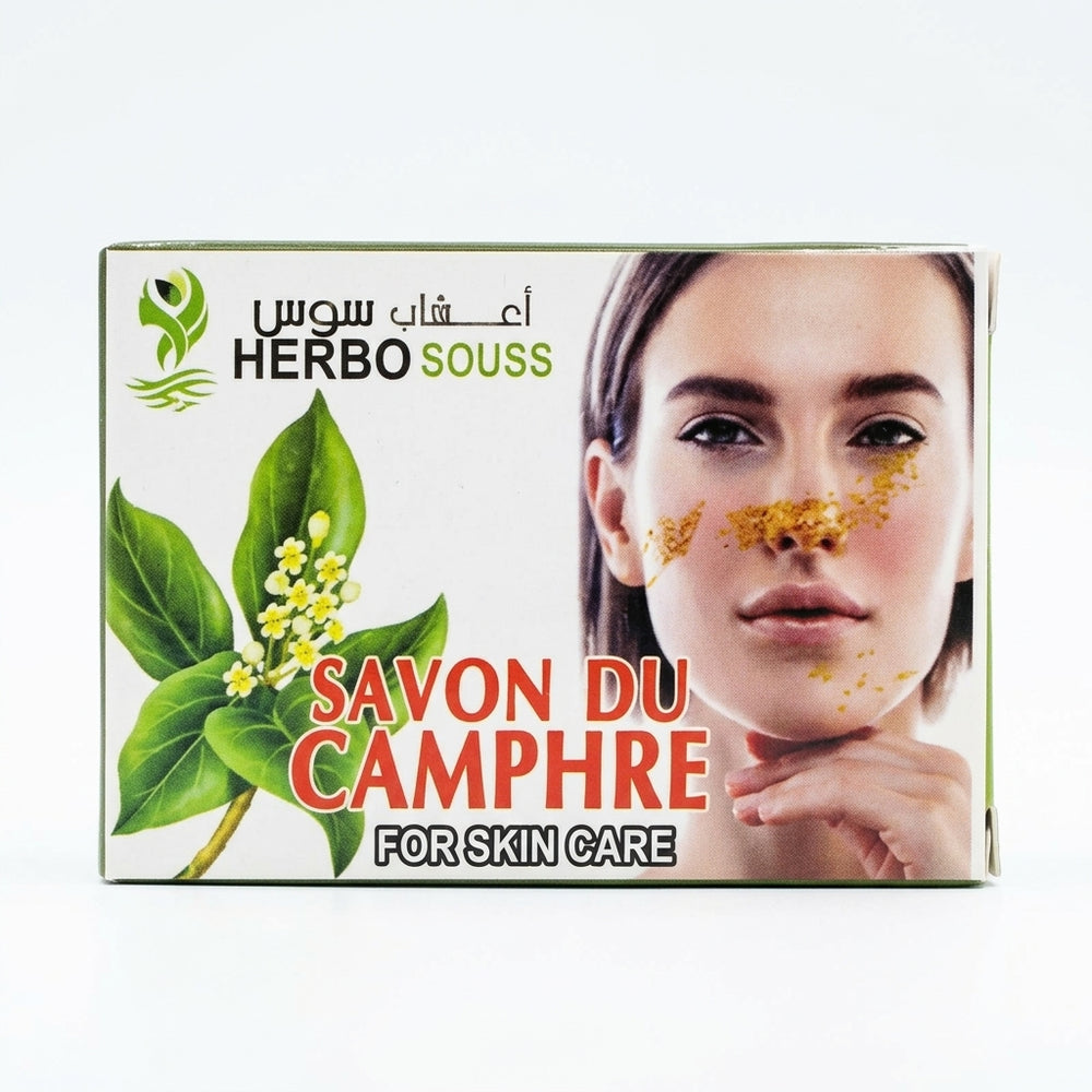 Savon de Camphre 80g – Savon Naturel Rafraîchissant & Tonifiant | Visage & Corps