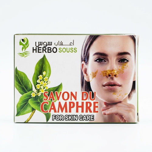 Savon de Camphre 80g – Savon Naturel Rafraîchissant & Tonifiant | Visage & Corps