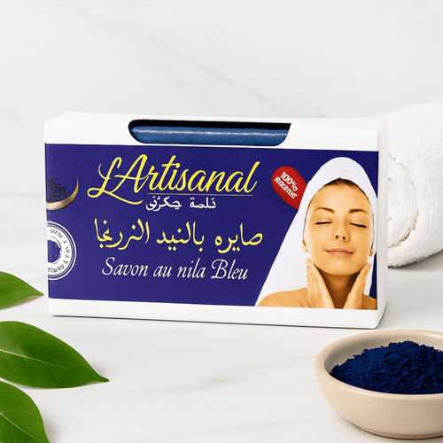 Savonnette au Nila Bleu 80g – Douceur et éclat pour la peau