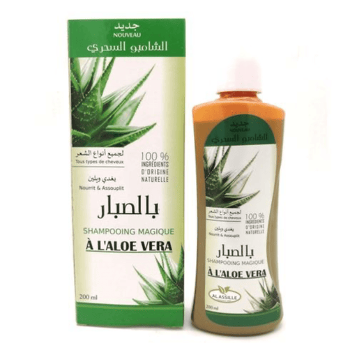 Shampooing Aloe Vera 200ml – Hydratation, Douceur et Brillance