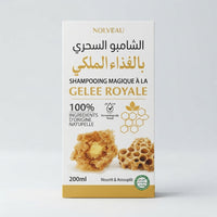 Shampooing Gelée Royale 200ml – Soin Capillaire Naturel Nourrissant