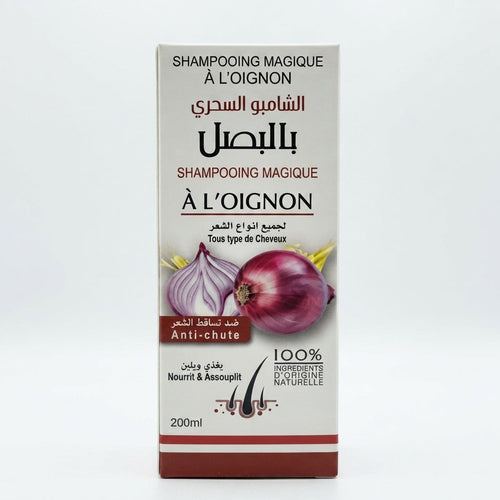 Shampooing Magique à l'Oignon 200ml – Revitalise, renforce & protège les cheveux