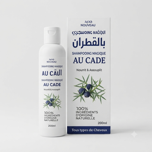 Shampooing au Cade 200ml | Purifie et Apaise le Cuir Chevelu