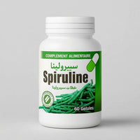 Spiruline 60 Gélules – 100% Naturelle | Énergie, Vitalité & Immunité | Végétarien
