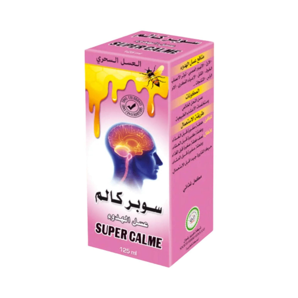 Super Calme Miel 125ml – Boisson Naturelle Apaisante | Sommeil, Anxiété & Tension Nerveuse