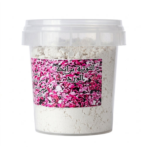 Toutia à la Rose 50g – Déodorant Naturel Marocain | Pierre d'Alun & Rose Délicate