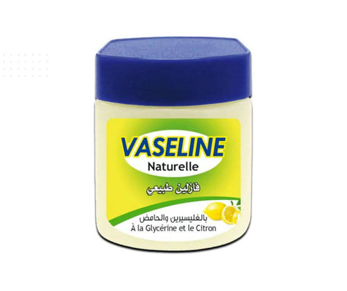 Vaseline Glycérine Citron 120g – Soin Peau & Cheveux