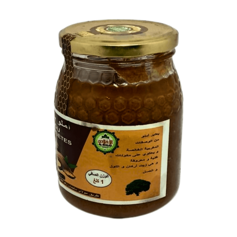 Amlou Cacahuètes, Argane & Miel - 1 kg - nilabeautys.com