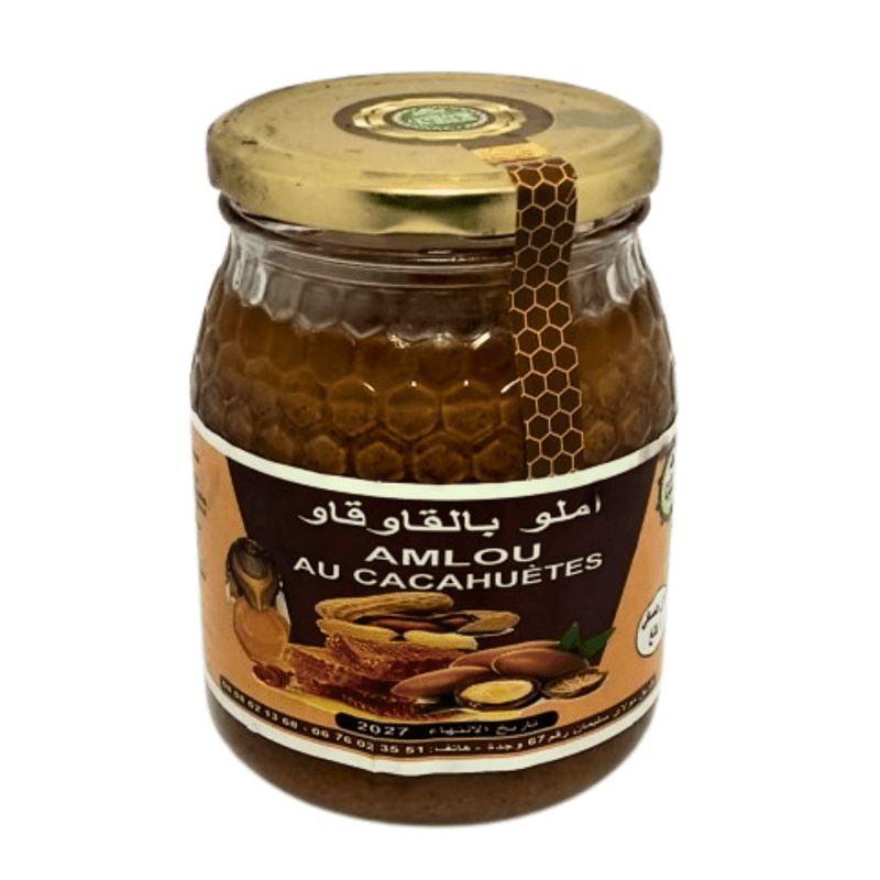 Amlou Cacahuètes, Argane & Miel - 1 kg - nilabeautys.com