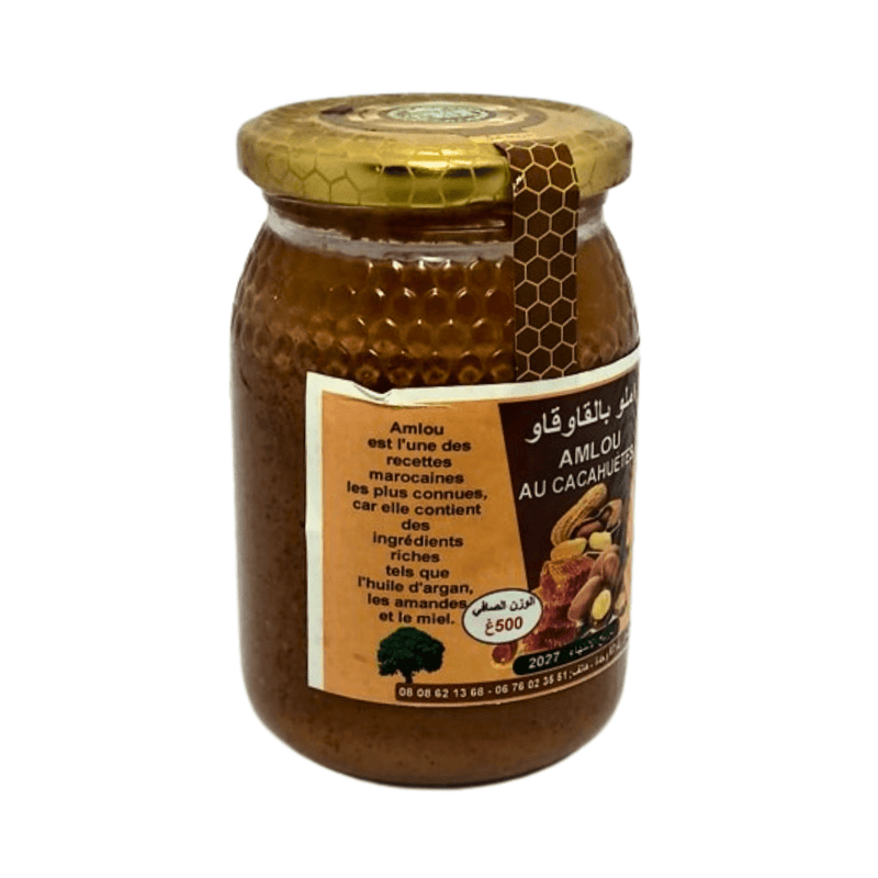 Amlou Cacahuètes et Argane - 500g - nilabeautys.com