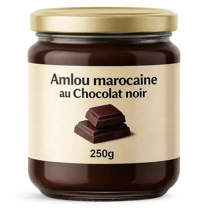Amlou Marocain Original – 250 g | 5 Goûts Disponibles - nilabeautys.com