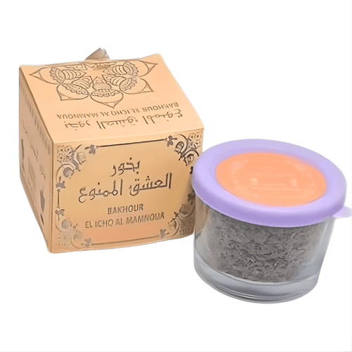 Bakhoor Al Ichq Al Mamnoua 50g – Encens Oud Boisé & Épicé Oriental - nilabeautys.com