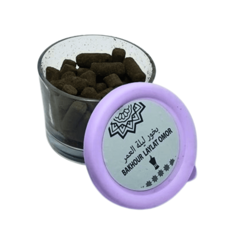 Bakhoor Laylat Omor 50g – Encens Bois & Musc - nilabeautys.com