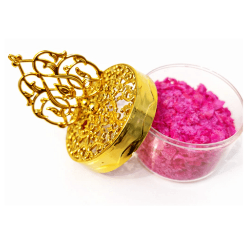 Bakhour Maamoul Rose – Encens d’Arabie Saoudite – 50g (Boîte décorative) - nilabeautys.com