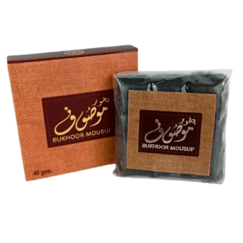 Bakhour Mousuf en Tablette 40g – Encens Oriental Boisé & Épicé - nilabeautys.com
