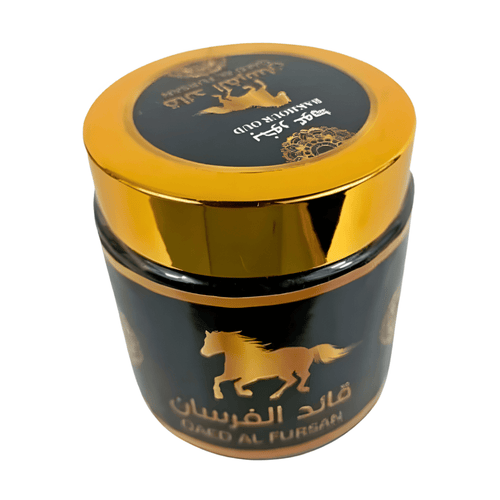 Bakhour Qaed El Fursan 50g – Encens Oud, Safran & Ambre - nilabeautys.com