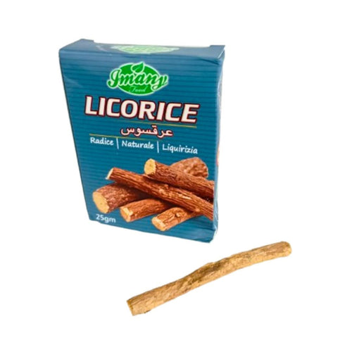Bâtons de Réglisse Licorice Naturels - Boîte de 25g