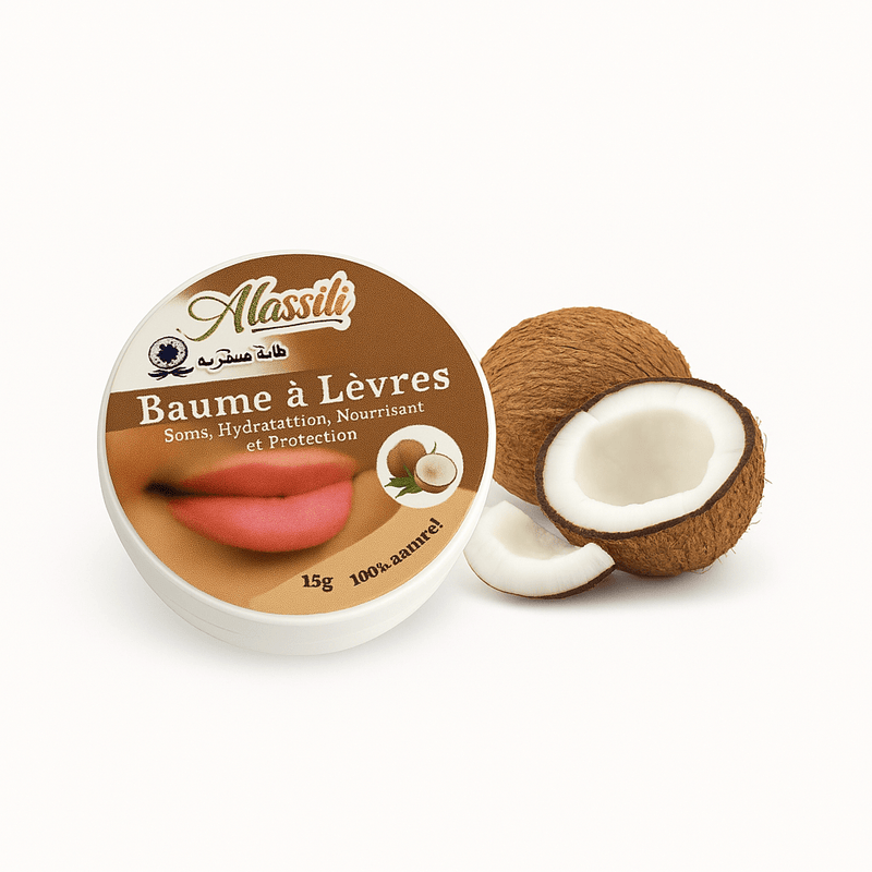 Baume à Lèvres au Coco 15g - nilabeautys.com