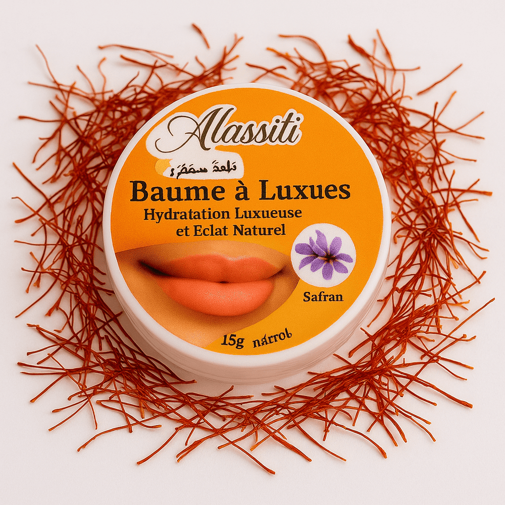 Baume à Lèvres au Safran - nilabeautys.com