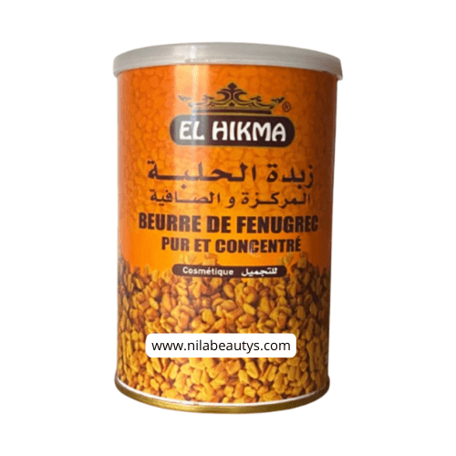 Beurre de Fenugrec Pure & Concentré AL HIKMA 400mL - nilabeautys.com