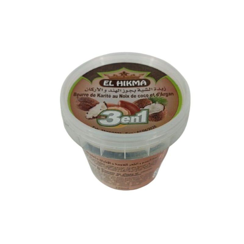 Beurre de Karité au Noix de Coco et Beurre d'Argan 120ml – Hydratation et Nourrissement - nilabeautys.com