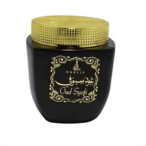 Bukhoor Oud Syofi 80g – Encens Oriental Boisé Khalis Perfumes - nilabeautys.com